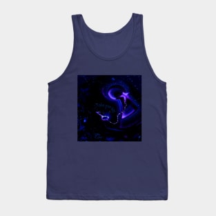 TAKE YOUR KEY DARK BLUE Tank Top